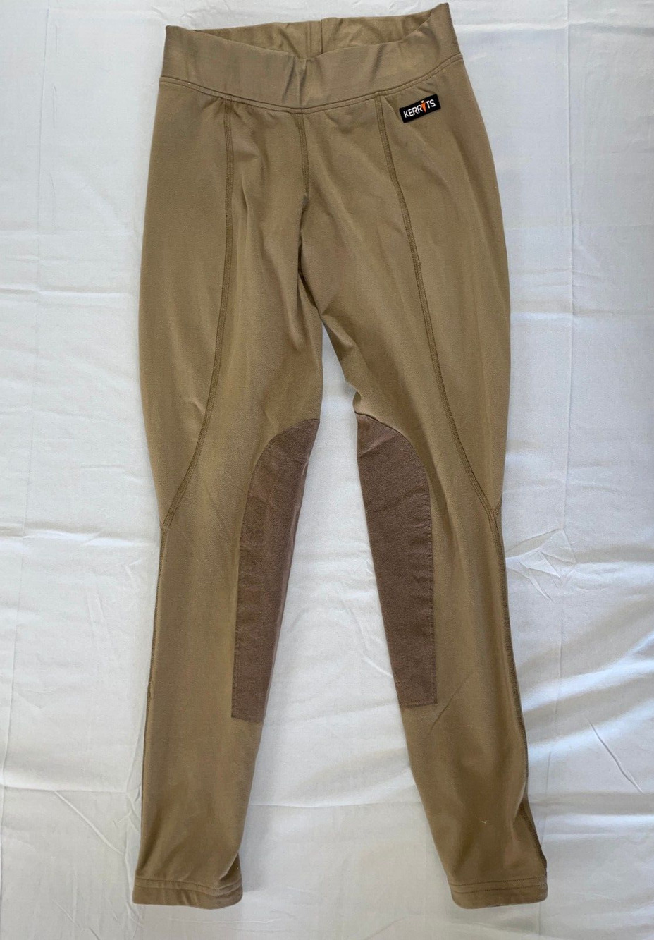 Kerrits Pull On Lightweight Microfiber Breeches, Equestrian Horse Pants. S, Read